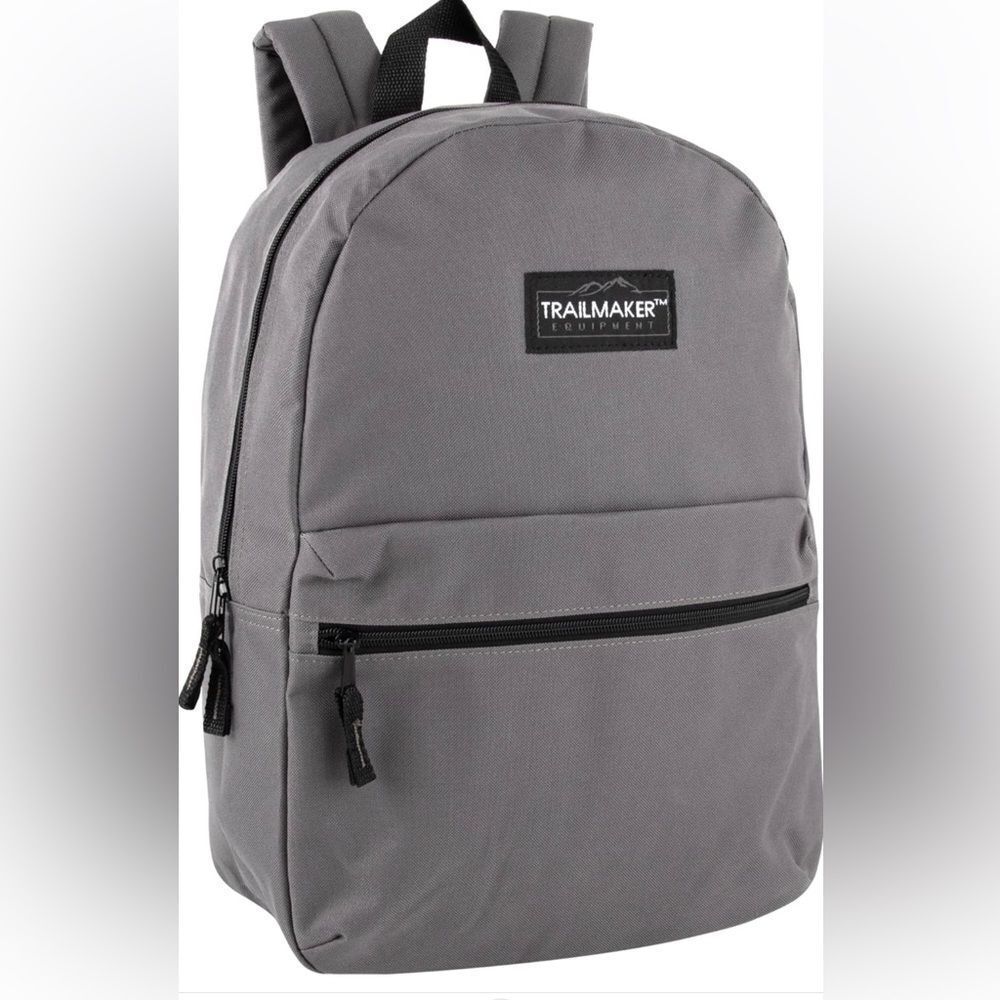 Trailmaker Unisex Classic 17 inch Backpacks with Adjustable Padded Straps!